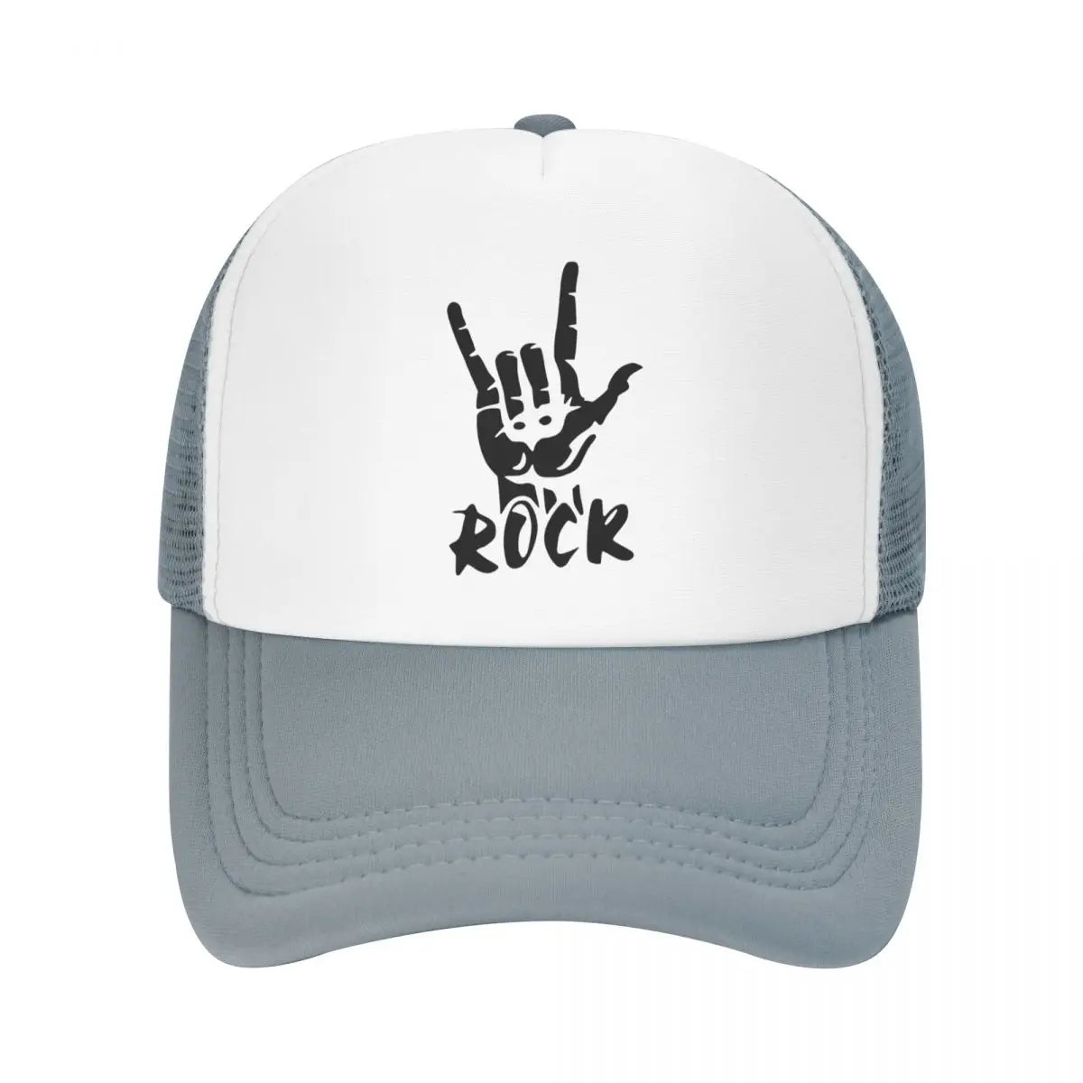 Heavy Metal Rock Music Trucker Hat Women Men Custom Adjustable Unisex Baseball Cap Outdoor Snapback Caps - Lizard Vigilante