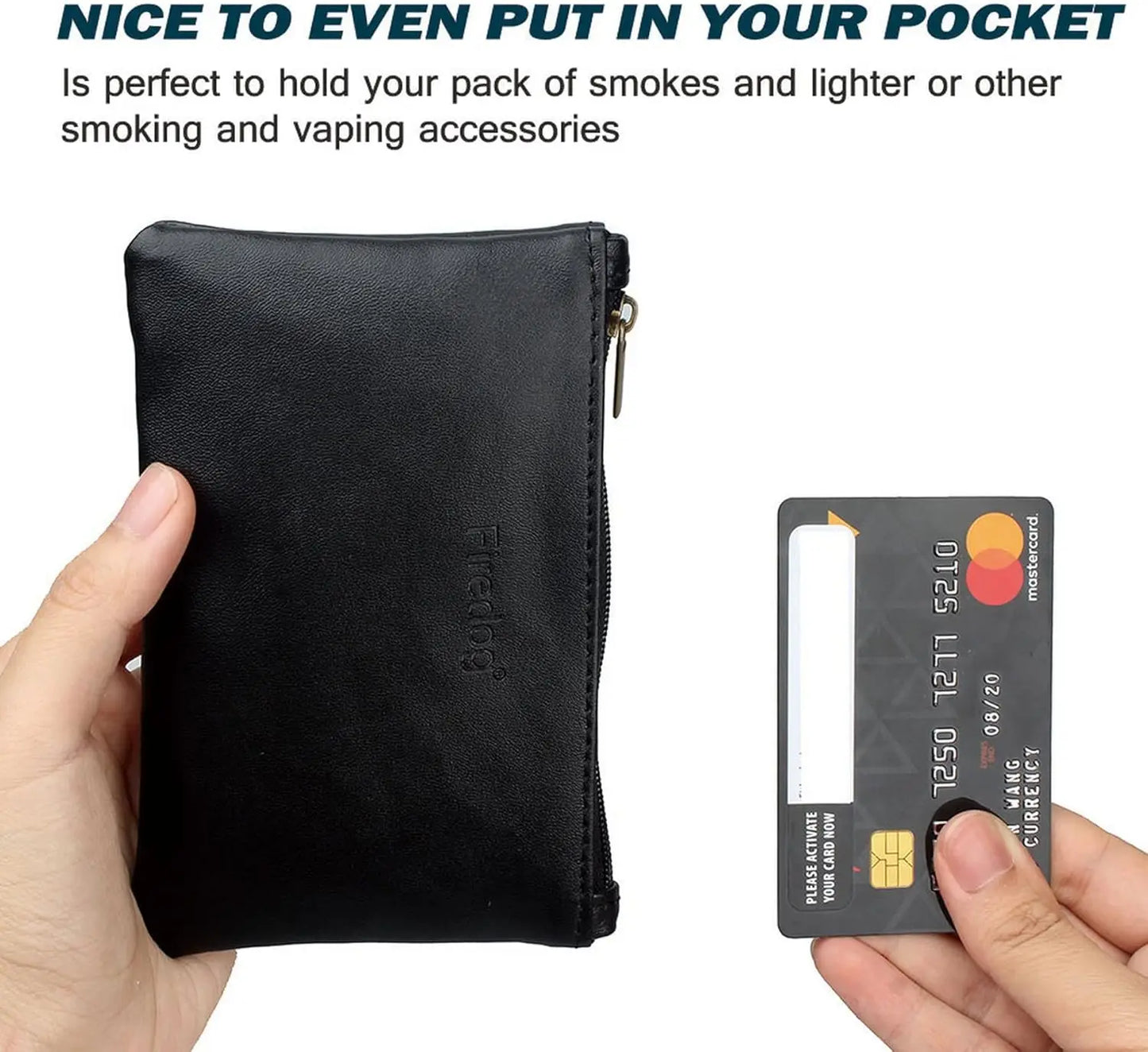 Tobacco Pouch Bag Pipe Case Handmade Storage Carrying Bag for Home Storage and Travel Use