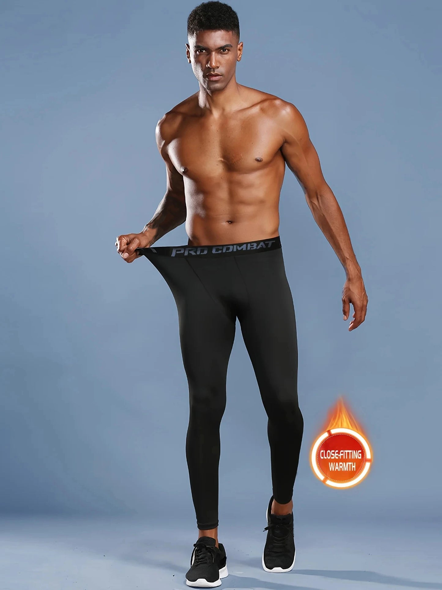 High-Performance Compression Leggings for Men Fitness Workouts Tights for Enhanced Fitness Performance and Running Comfort - Premium  from Lizard Vigilante - Just $8.99! Shop now at Lizard Vigilante