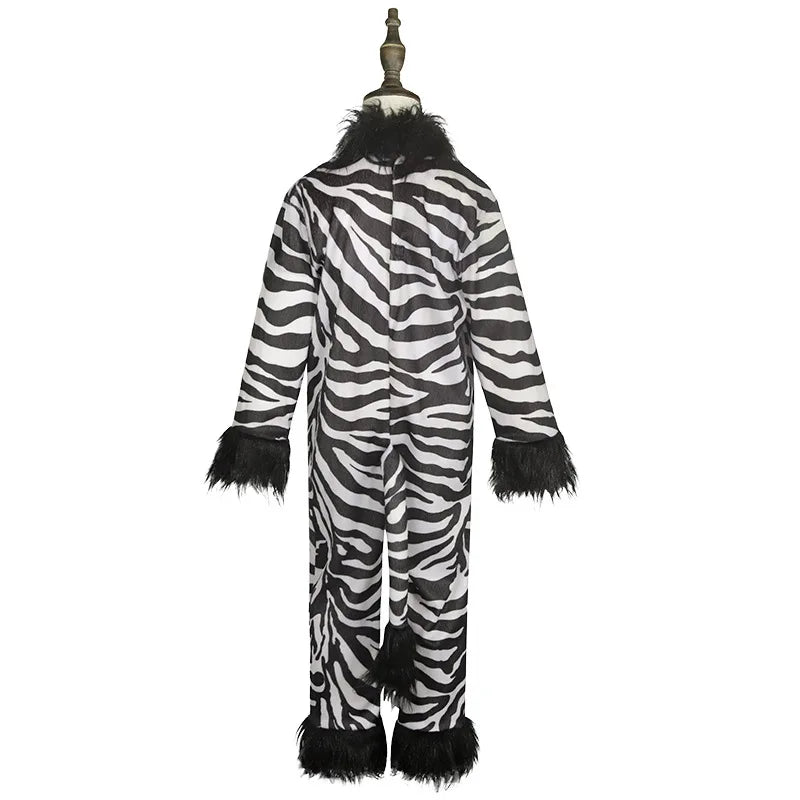 Adorable Zebra Costume for Kids – Perfect for Halloween and Stage Performances - Premium zebra costume from Lizard Vigilante - Just $31.88! Shop now at Lizard Vigilante