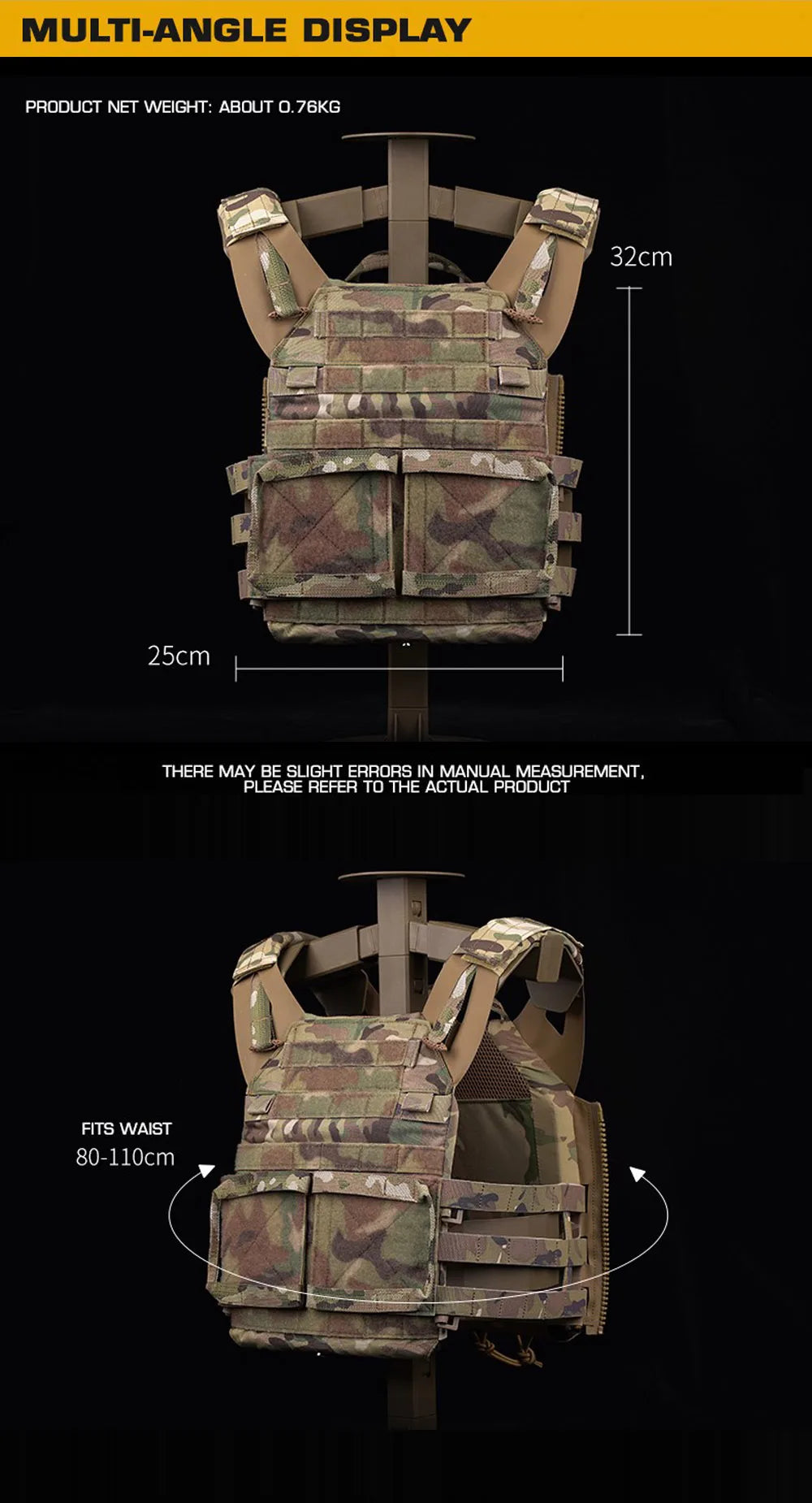 KOLINLOV JPC Tactical Vest 2.0 – Rugged Plate Carrier for Hunters, Operators & Airsoft Commandos - Premium vest from dsers - Just $108.99! Shop now at Lizard Vigilante