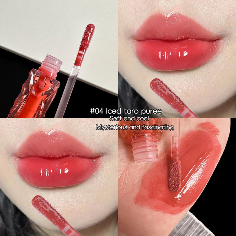 Lip Gloss Long-lasting Moisturizing Waterproof Non-fading Mirror Moisturizing Lip Gloss Women's Cosmetics