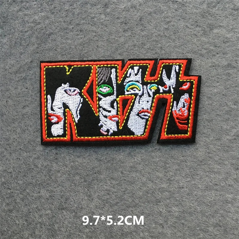 Rock Band Embroidered Patches – DIY Iron-On Appliques for Jackets, Jeans, and Clothing - Premium patches from Lizard Vigilante - Just $8.49! Shop now at Lizard Vigilante