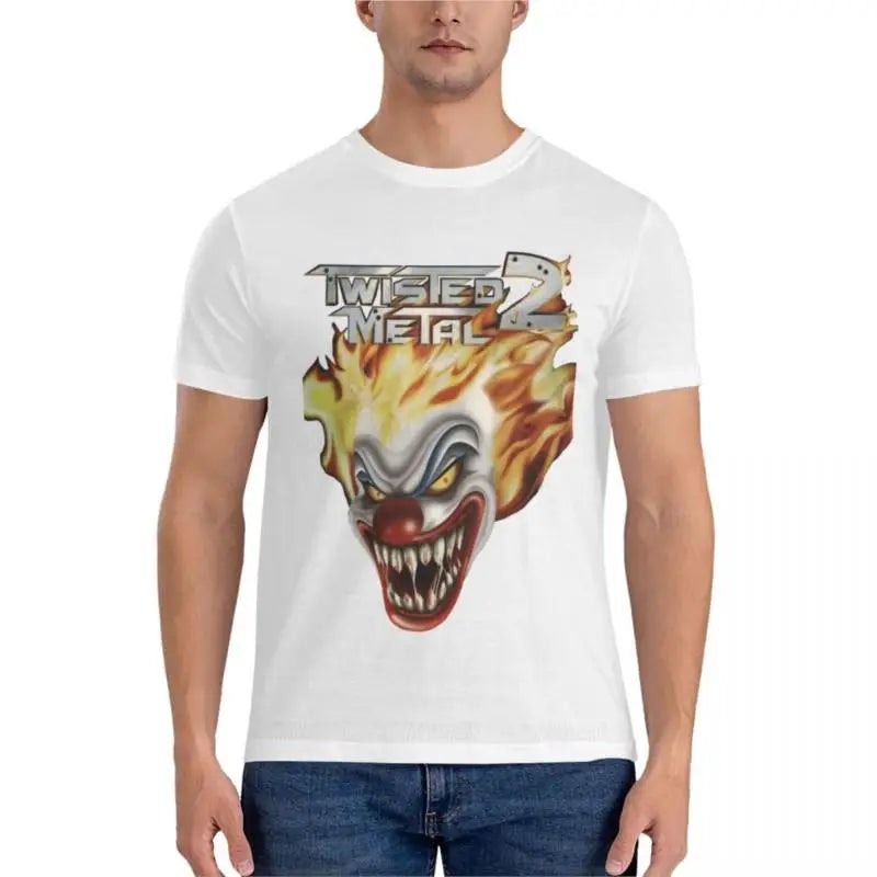 Twisted Metal 2 (1996) Classic Men's T-Shirt Oversized Tee Shirt Men Tshirts - Premium T-shirt from Lizard Vigilante - Just $23.88! Shop now at Lizard Vigilante