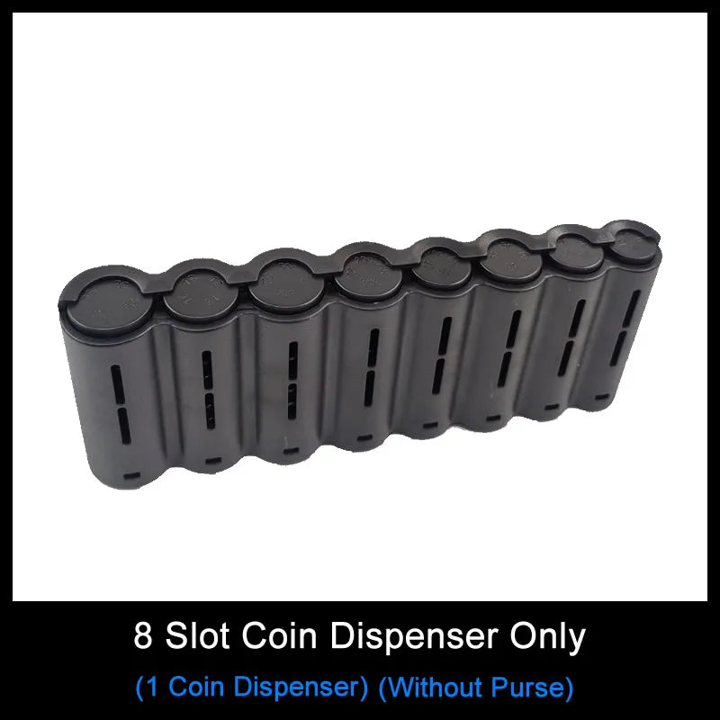 Multi Pocket Waiter’s Waist Wallet with Coin Dispenser and 8 Slots