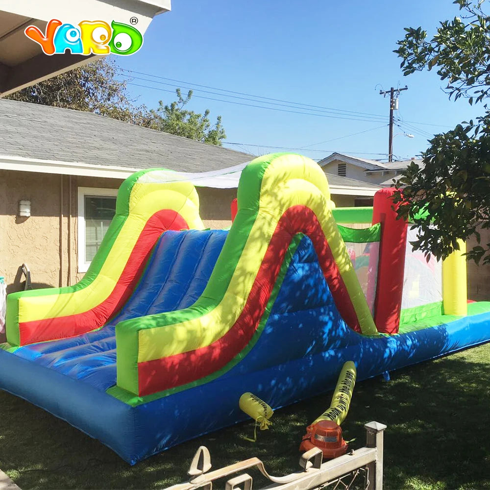 21FT Giant Inflatable Jumping Castle with Slide & Obstacle Course – Premium 6-in-1 Bounce House for Kids, Parties, & Events – Includes 950W Blower - Premium bounce house from Lizard Vigilante - Just $1111.08! Shop now at Lizard Vigilante