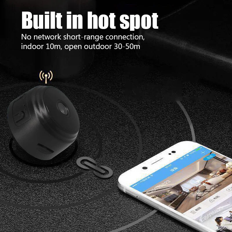 Mini A9 Camera WiFi Wireless Monitoring Security Protection Remote Monitor Camcorders Video Surveillance Smart Home - Premium  from Lizard Vigilante - Just $7.99! Shop now at Lizard Vigilante