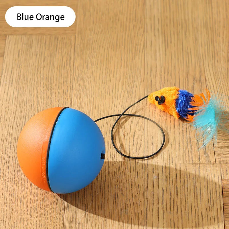 Kimpets Electric Mouse Teaser Ball – Fun Automatic Rolling Toy for Cats & Dogs - Premium cat toy from Lizard Vigilante - Just $19.88! Shop now at Lizard Vigilante