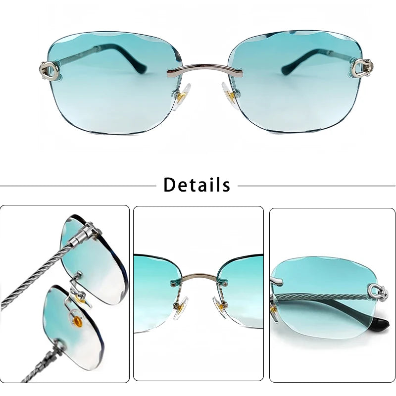 Rimcutter Royale: Caterside Retro Gradient Sunglasses – Blade Lens Street Icon Shades - Premium shades from dsers - Just $15.99! Shop now at Lizard Vigilante