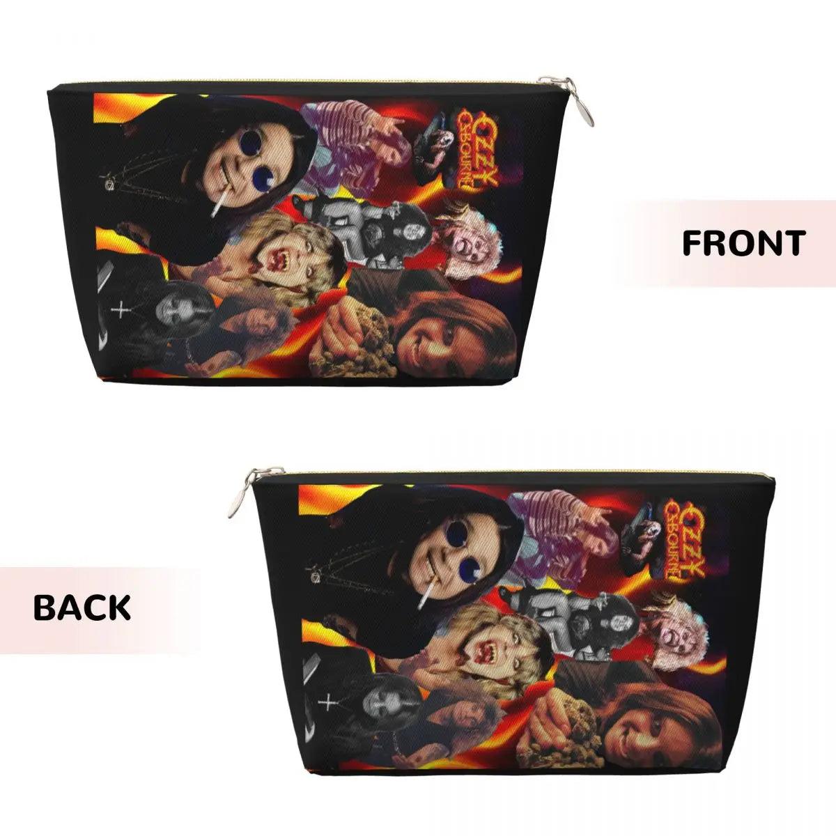 Ozzy Osbourne Rock Star Cosmetic Bag - Premium makeup bag from Lizard Vigilante - Just $19.99! Shop now at Lizard Vigilante