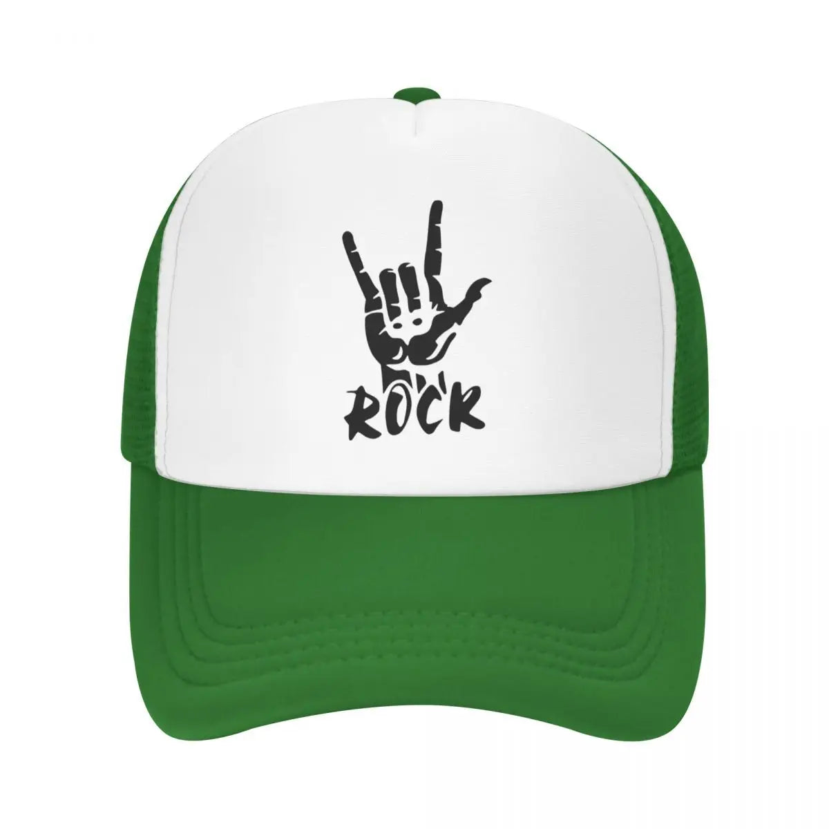 Heavy Metal Rock Music Trucker Hat Women Men Custom Adjustable Unisex Baseball Cap Outdoor Snapback Caps - Lizard Vigilante