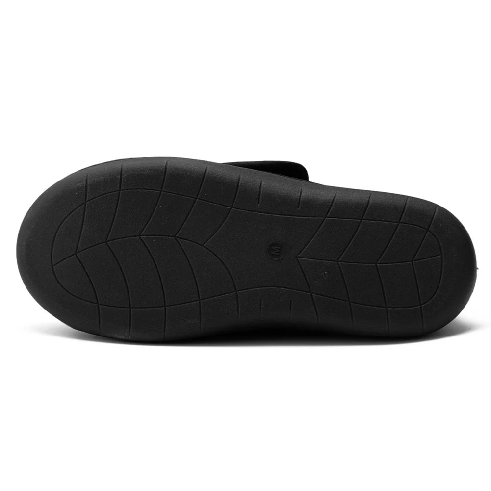 Unisex Diabetic Shoes Wide Walking Shoes Plush Lining Slip-On Orthopedic Shoes Hook and Loop Sneakers for Swollen Feet - Premium  from Lizard Vigilante - Just $28.99! Shop now at Lizard Vigilante