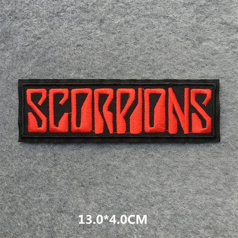 Rock Band Embroidered Patches – DIY Iron-On Appliques for Jackets, Jeans, and Clothing - Premium patches from Lizard Vigilante - Just $8.49! Shop now at Lizard Vigilante