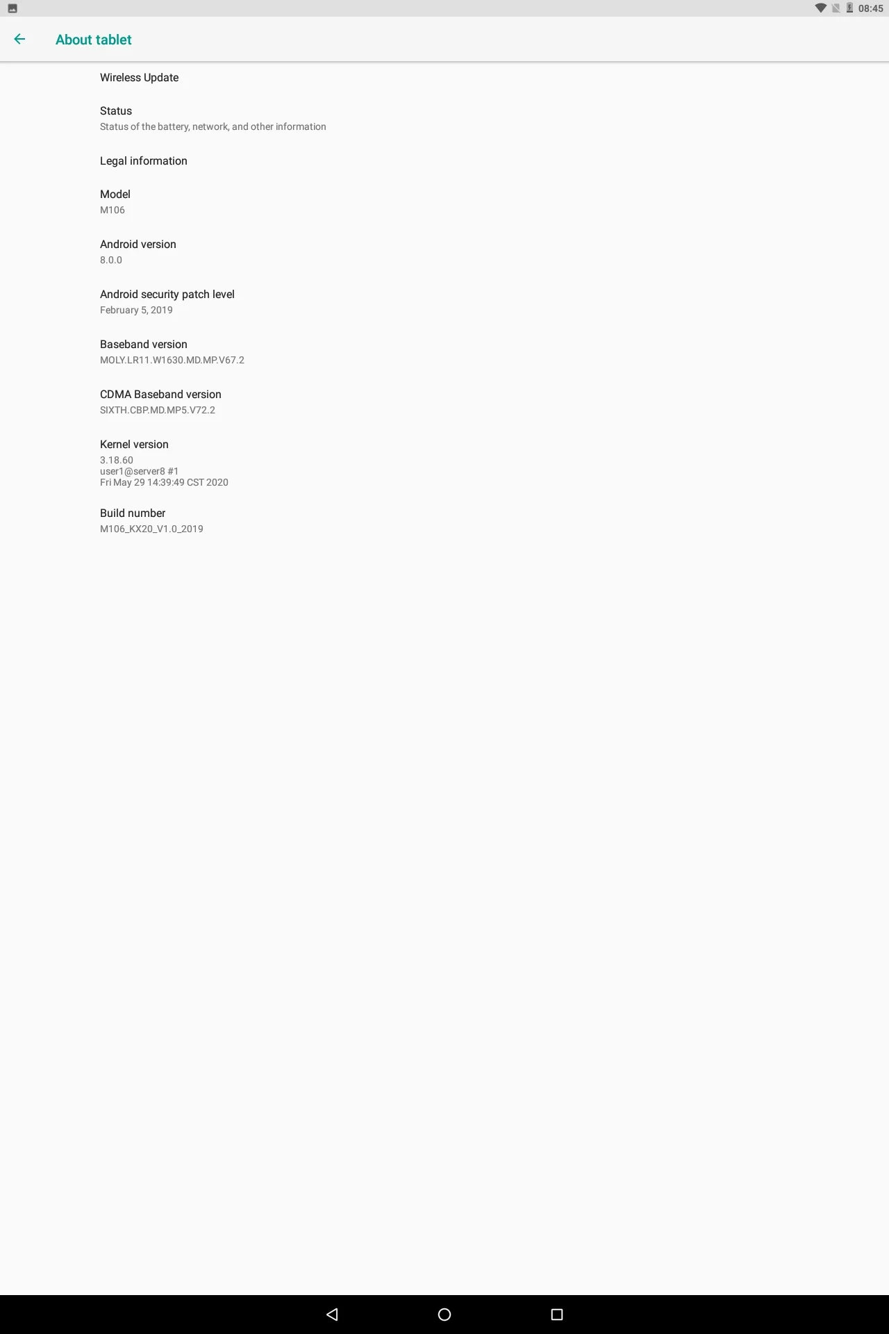 2024 Big Sale 10.6 Inch M106 Android 8.0 Tablet 4G Phone Call 2GB RAM 32GB ROM MTK9797 Quad Core Dual Camera 1920 x 1200 IPS