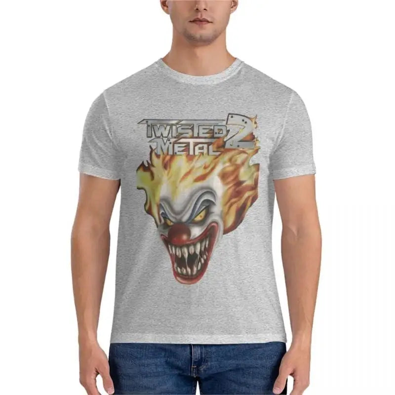 Twisted Metal 2 (1996) Classic Men's T-Shirt Oversized Tee Shirt Men Tshirts - Premium T-shirt from Lizard Vigilante - Just $23.88! Shop now at Lizard Vigilante