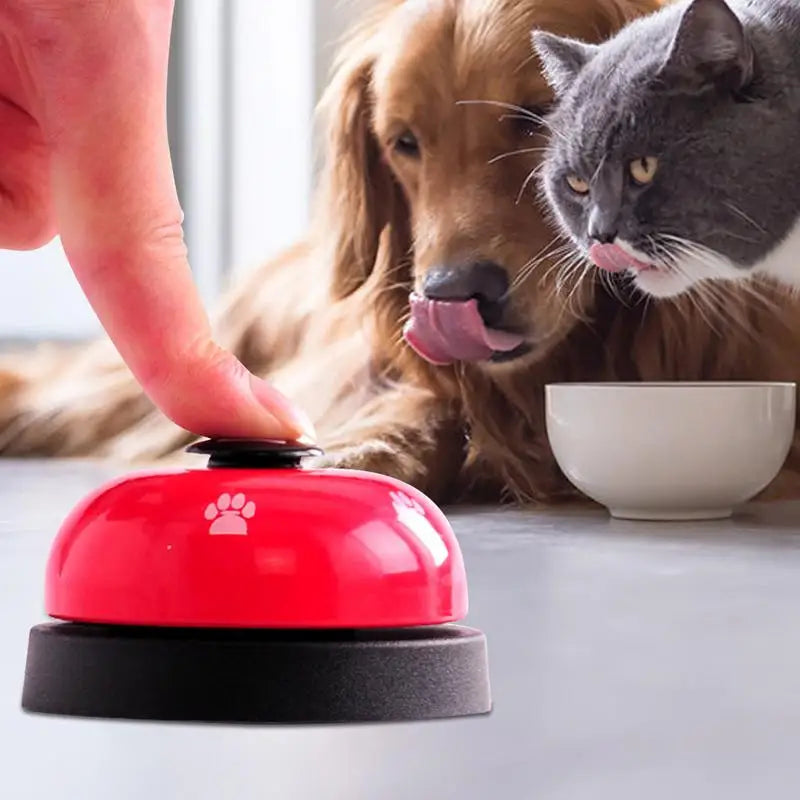 Pet Training Bell – Dog & Cat Potty Bell with Non-Skid Base, Loud Clear Sound, Easy to Use, Ideal for Potty Training, Door Alert, and More - Premium pet supplies from Lizard Vigilante - Just $17.88! Shop now at Lizard Vigilante