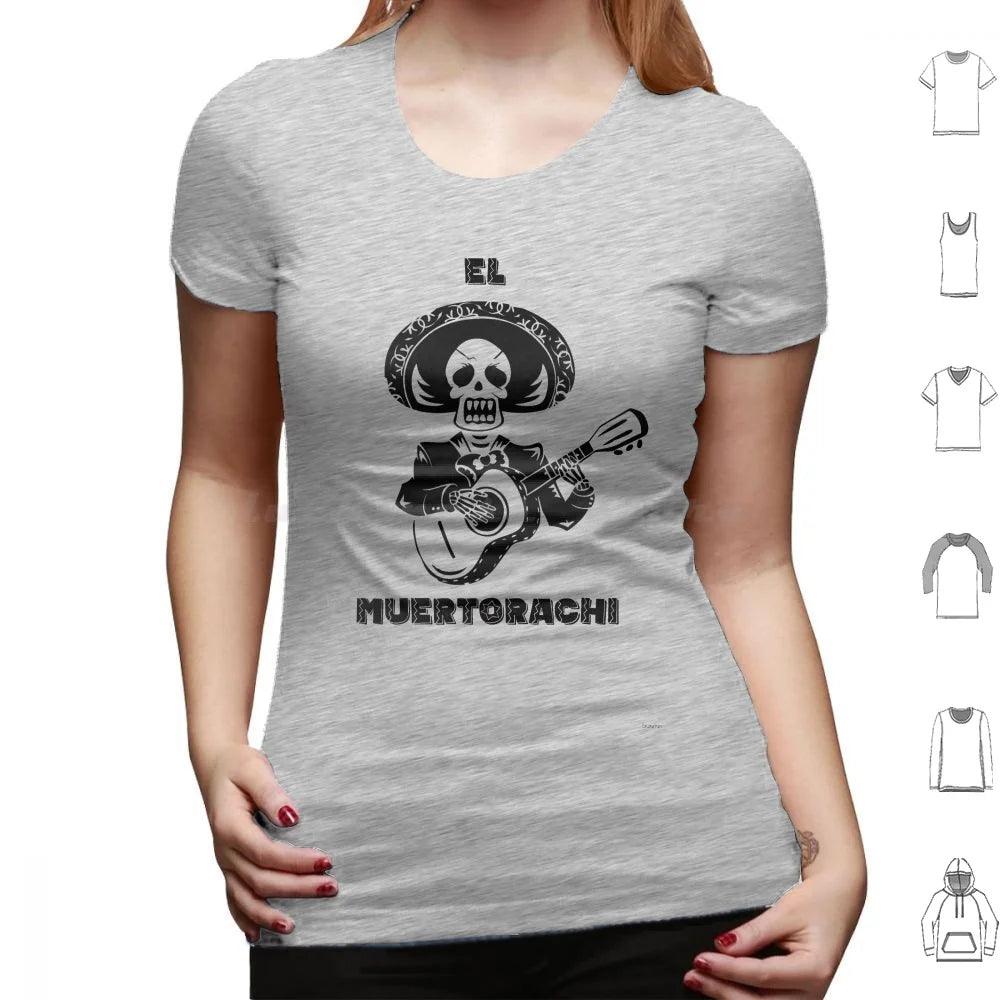 El Muertorachi T Shirt Men Women Kids 6xl El Mariachi Mexico Mexican Guitar Guitar Player Death Dead Day Of The Dead Skull - Premium T-Shirt from DS - Just $22.99! Shop now at Lizard Vigilante