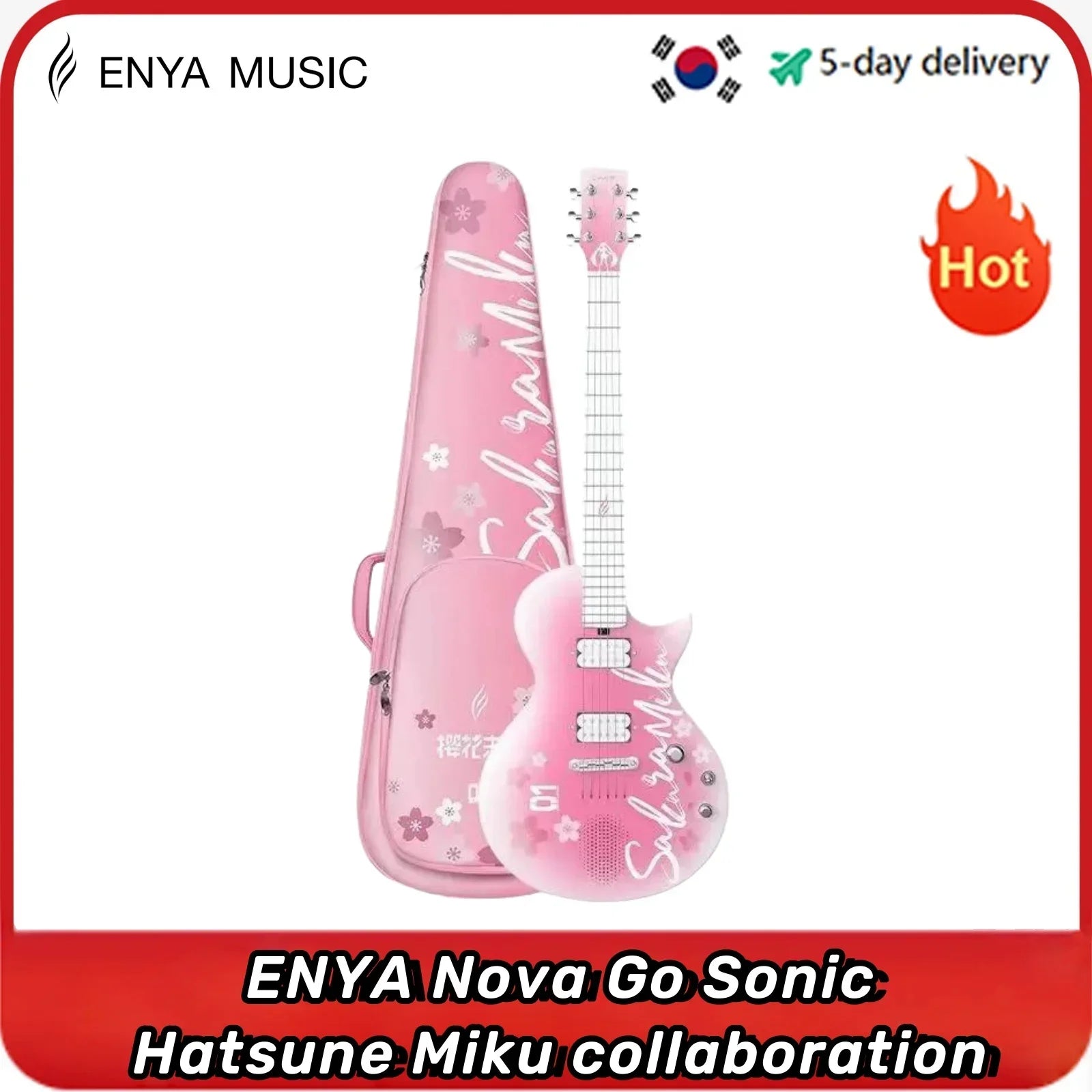 Enya Nova Go Sonic - The Future of Electric Guitars - Premium  from Lizard Vigilante - Just $778.88! Shop now at Lizard Vigilante