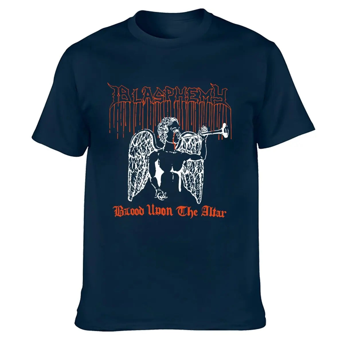 Blasphemy T-Shirt - Blood Upon The Altar Metal Music Shirt - Premium T-shirt from Lizard Vigilante - Just $24.88! Shop now at Lizard Vigilante