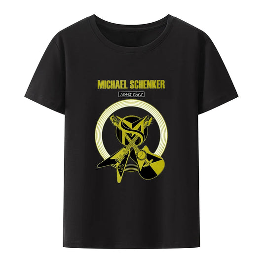 Classic Michael Schenker Group T Shirt Michael Schenker Group Rock Heavy Hard Metal Armed and Ready Rock Bottom Ufo Casual Shirt - Premium t-shirt from Lizard Vigilante - Just $23.49! Shop now at Lizard Vigilante