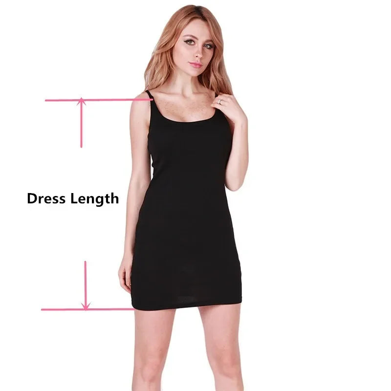 2024 Summer Dress for Women Sexy Backless Basic White Vestidos Sleeveless Slim Vest Classic Dress Strap Solid Party Club Dress - Premium  from Lizard Vigilante - Just $15.99! Shop now at Lizard Vigilante