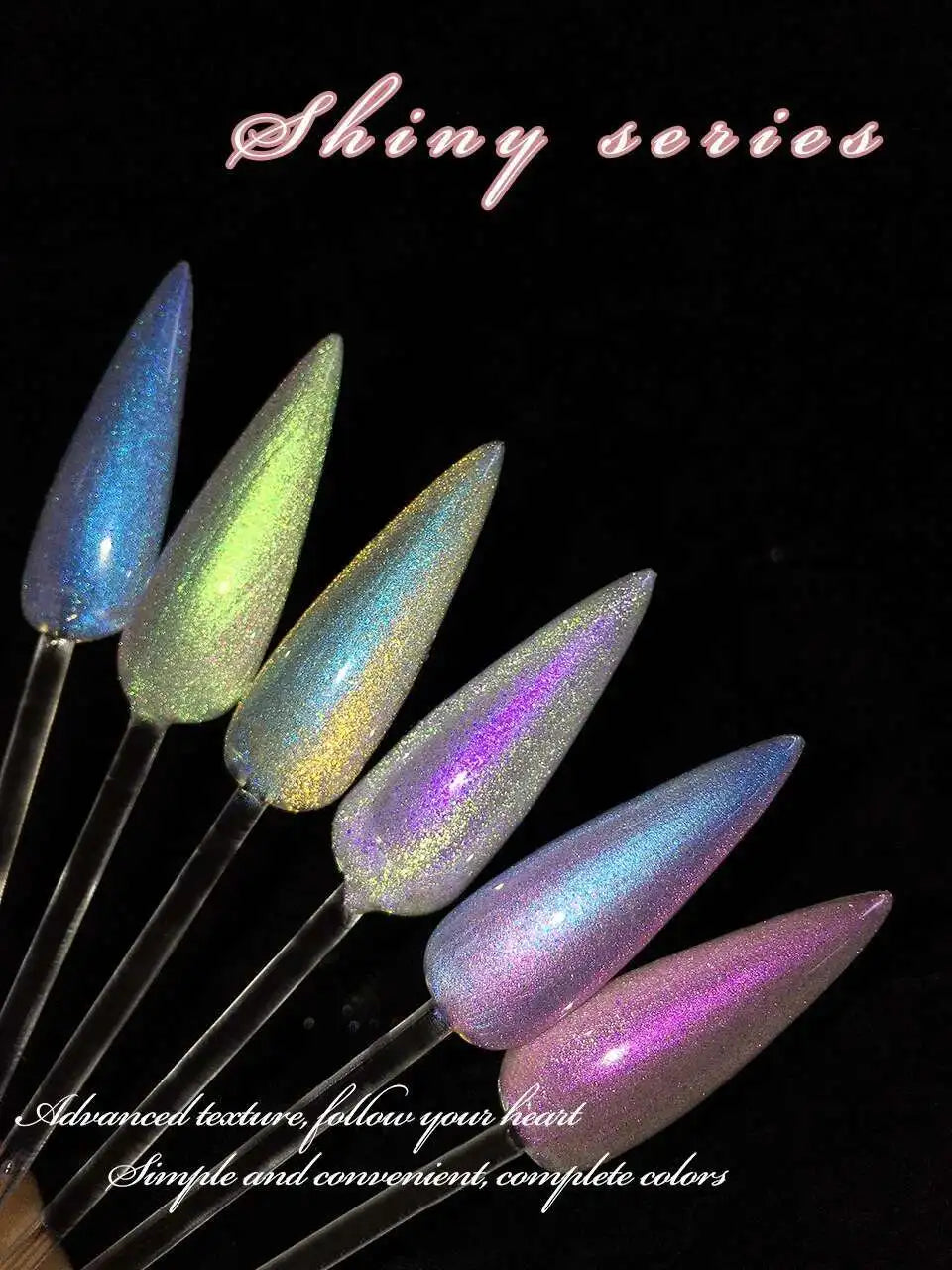 High End Glitter Cat Eye Gel Nail Polish Set Semi-Permanent Hybrid Magnet Gel UV LED Cat's Eye Nail Varnishes For Nail Art 15ml