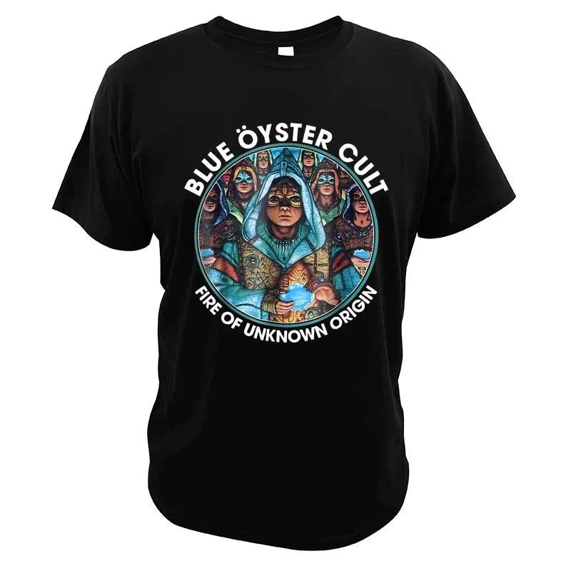 Blue Öyster Cult: Cult Classic Tee for Summer Jams | More Cowbell! - Premium T-Shirts from Lizard Vigilante - Just $23.99! Shop now at Lizard Vigilante