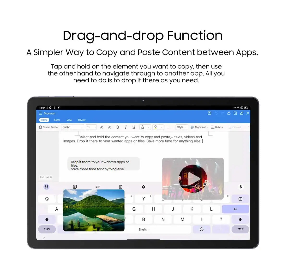 Blackview Tab 16 Pro Tablet PC 11'' FHD+ Display T616 Octa Core 24GB(8+16) RAM 256GB ROM 7700mAh 4G Tablets Android 14