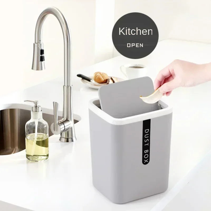 Creative Mini Small Waste Bin Desktop Garbage Basket Home Table Plastic Office Supplies Dustbin Trash Can Sundries Barrel Box