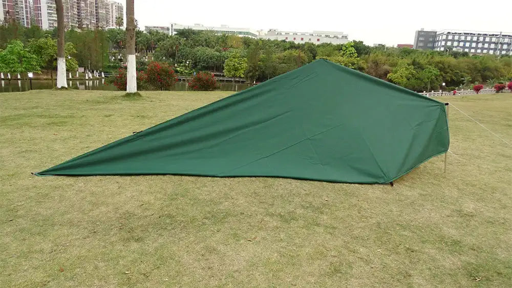 4x4m 4x3m 3x3m 19 Hang Points Tent Tarp Survival Sun Shelter Shade Canopy Outdoor Backpacking Waterproof Camping Awning SunShade