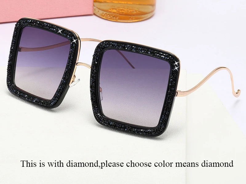 Glitter Vortex Shades – Rockstar Ice-Out Sunglasses for Unapologetic Legends - Premium shades from Lizard Vigilante - Just $26.99! Shop now at Lizard Vigilante