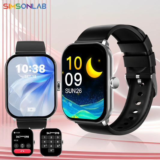 Smart Watch 2.01-inch Large Screen Waterproof Camera Multiple Sports Modes Bluetooth Calling Men Women Smartwatch For Xiaomi