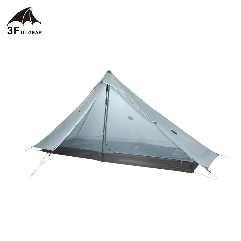 [HODR] 3F UL GEAR Lanshan 1 pro Tipi Tent Rodless Solo Ultralight 690g 20D Nylon Fabric Camping Season Tent Trekking Tents