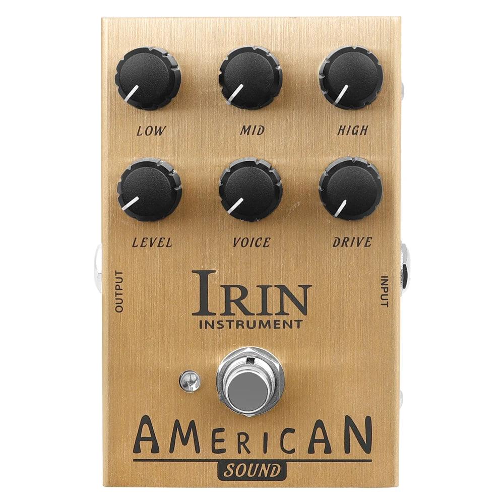 IRIN Electric Guitar Pedal Overdrive Distortion Speakers Analog Classic British Rock Guitar Effect Pedal Guitar Accessories - Lizard Vigilante