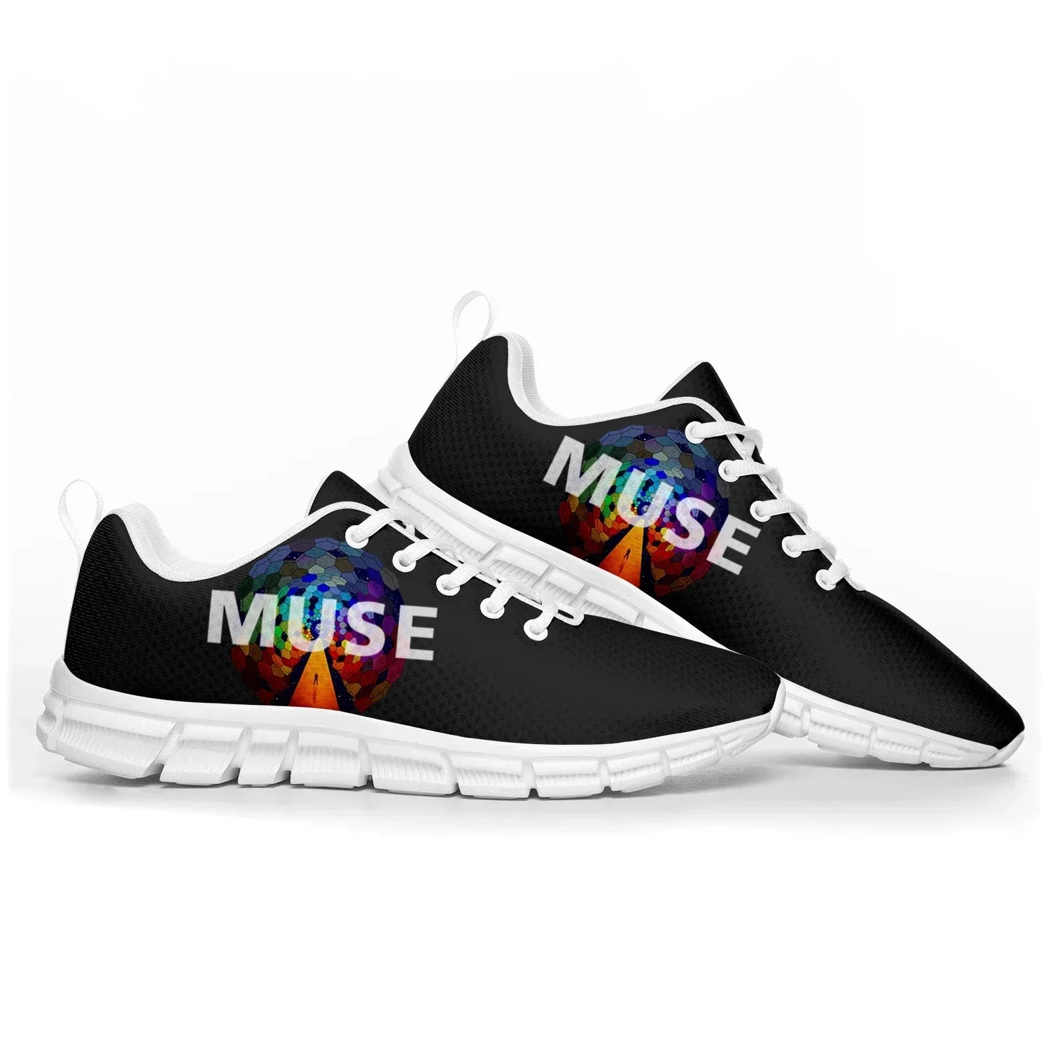 Custom Muse Rock Band England Sneakers – High-Quality Lightweight Casual Shoes for Men, Women, Teens, and Kids - Premium shoes from Lizard Vigilante - Just $42.88! Shop now at Lizard Vigilante