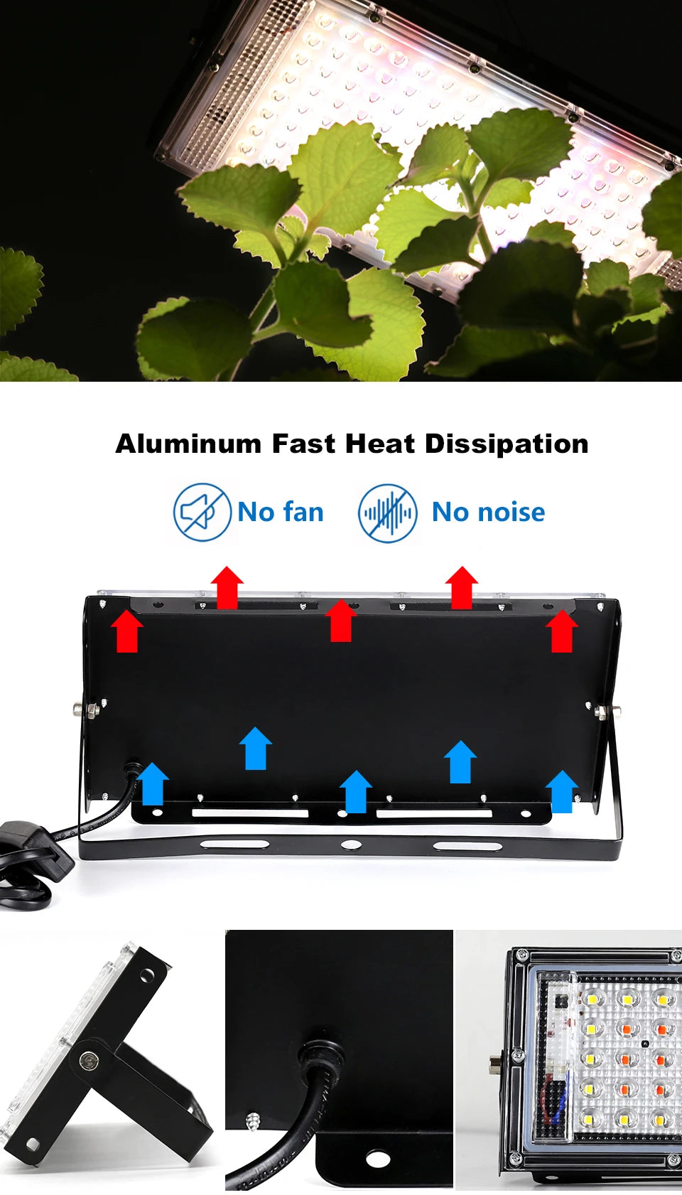 Photosynthesis Overlord: The 50W-150W LED Grow Light That Turns Plants Into Beasts - Premium grow lights from Lizard Vigilante - Just $15.99! Shop now at Lizard Vigilante