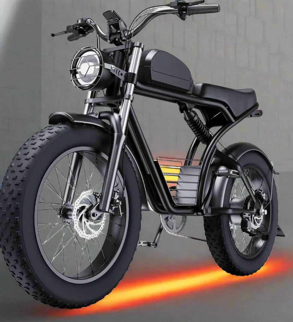 4.0Fat Electric Bike for Adults – 1500W 40MPH, 48V 20/23AH, Max 75 Miles, 20" Fat Tire Dirt Bike, 7-Speed E-Bike – Powerful, Durable, and Fast - Premium electric bike from Lizard Vigilante - Just $15.99! Shop now at Lizard Vigilante