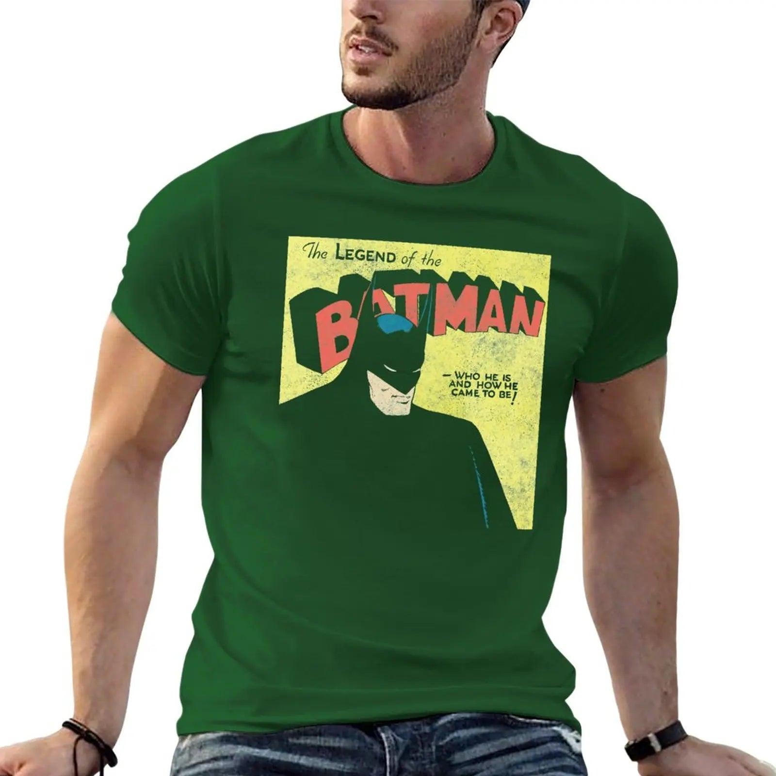 The Bat T-Shirt Short Sleeve Quick-Drying Tee Shirt Shirts for Men BatMan - Lizard Vigilante