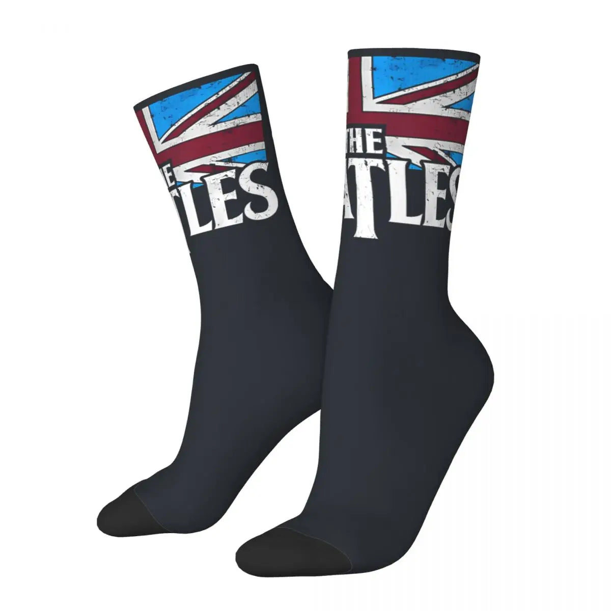 The Beatles Compression Socks: A Classic Rock Tribute - Premium Socks from Lizard Vigilante - Just $16.88! Shop now at Lizard Vigilante