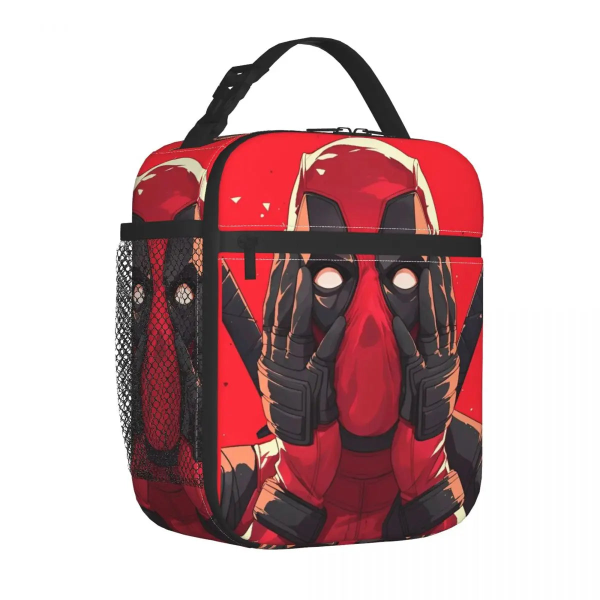 Deadpool Film-Inspired Insulated Lunch Bag – High-Capacity Thermal Tote for Men, Women, College, and Picnics - Premium bag from Lizard Vigilante - Just $23.88! Shop now at Lizard Vigilante