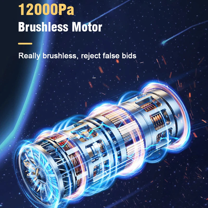 BALASHOV Cordless Brushless Handheld Car & Home Vacuum Cleaner – Ultra-Powerful Dual-Use Mini Vacuum with Long-Lasting Battery - Premium vac from dsers - Just $6.99! Shop now at Lizard Vigilante