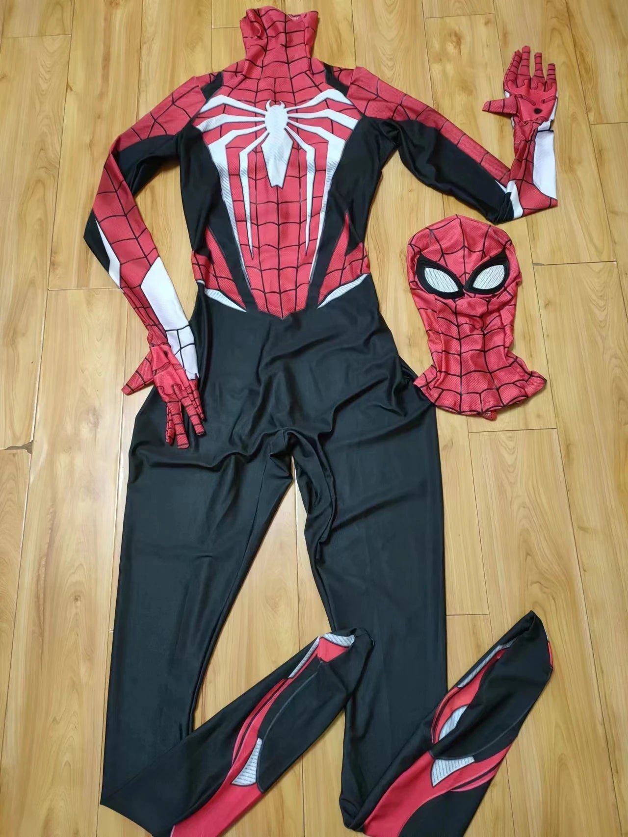 Spiderman Costume Black PS5 Advanced Cosplay 3D Printed Spandex Superhero Spidey Boys Halloween Costume Spider Bodysuits Adult - Premium Cosplay Costumes from Lizard Vigilante - Just $62.99! Shop now at Lizard Vigilante