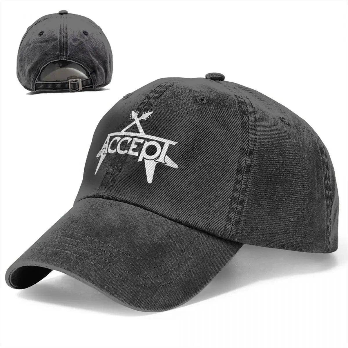 Accept Heavy Metal Band Baseball Cap Retro Baseball Hat Men Caps - Lizard Vigilante