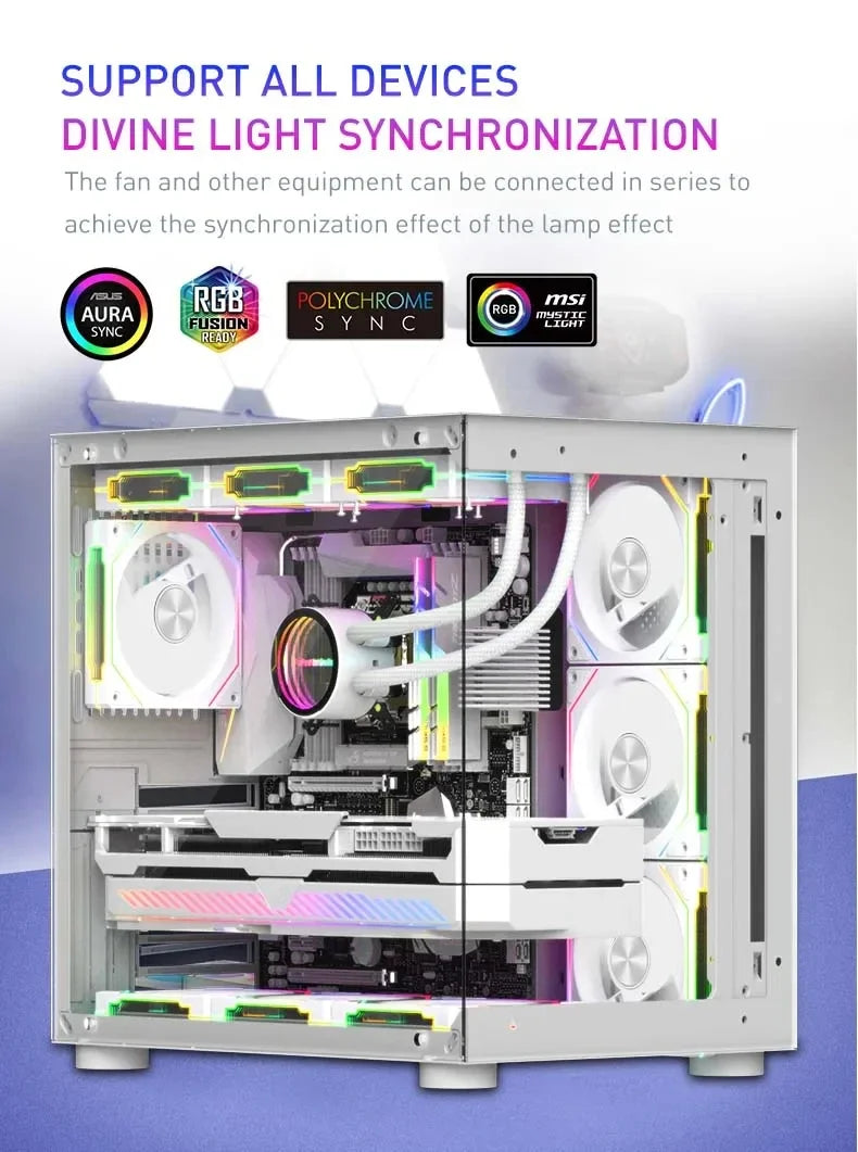 PRISM RIOT UF-2 PRO | 120mm 9-Blade ARGB Metalstorm Fan – Shred Heat, Not Riffs - Premium fan from dsers - Just $17.99! Shop now at Lizard Vigilante