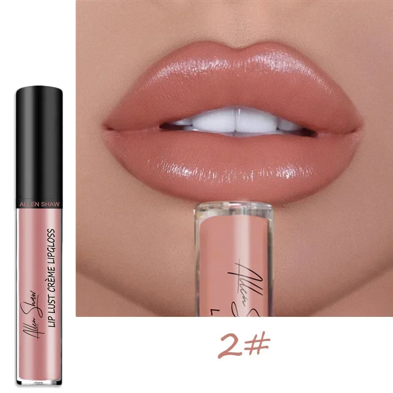 Sexy Women Liquid Lipstick Waterproof Long Lasting Moist Lip Gloss Tint Colorful Lipgloss Women Makeup maquiagem