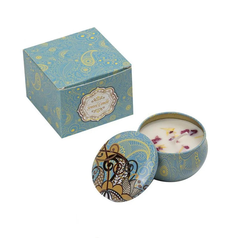 Scented Candle Handmade Natural Soy Aromatherapy Fragrance Birthday/New Year/Teacher Day/Christmas/Party Mother's Day Gift