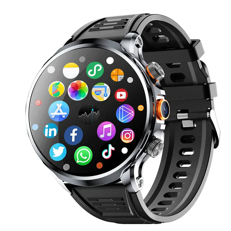 2025 NEW Smart Watch 4G Android 1.95 inch IPS 360*360 Screen With 200W Camera GPS WIFI 32GB ROM Smartwatch With 1100Mah Battery