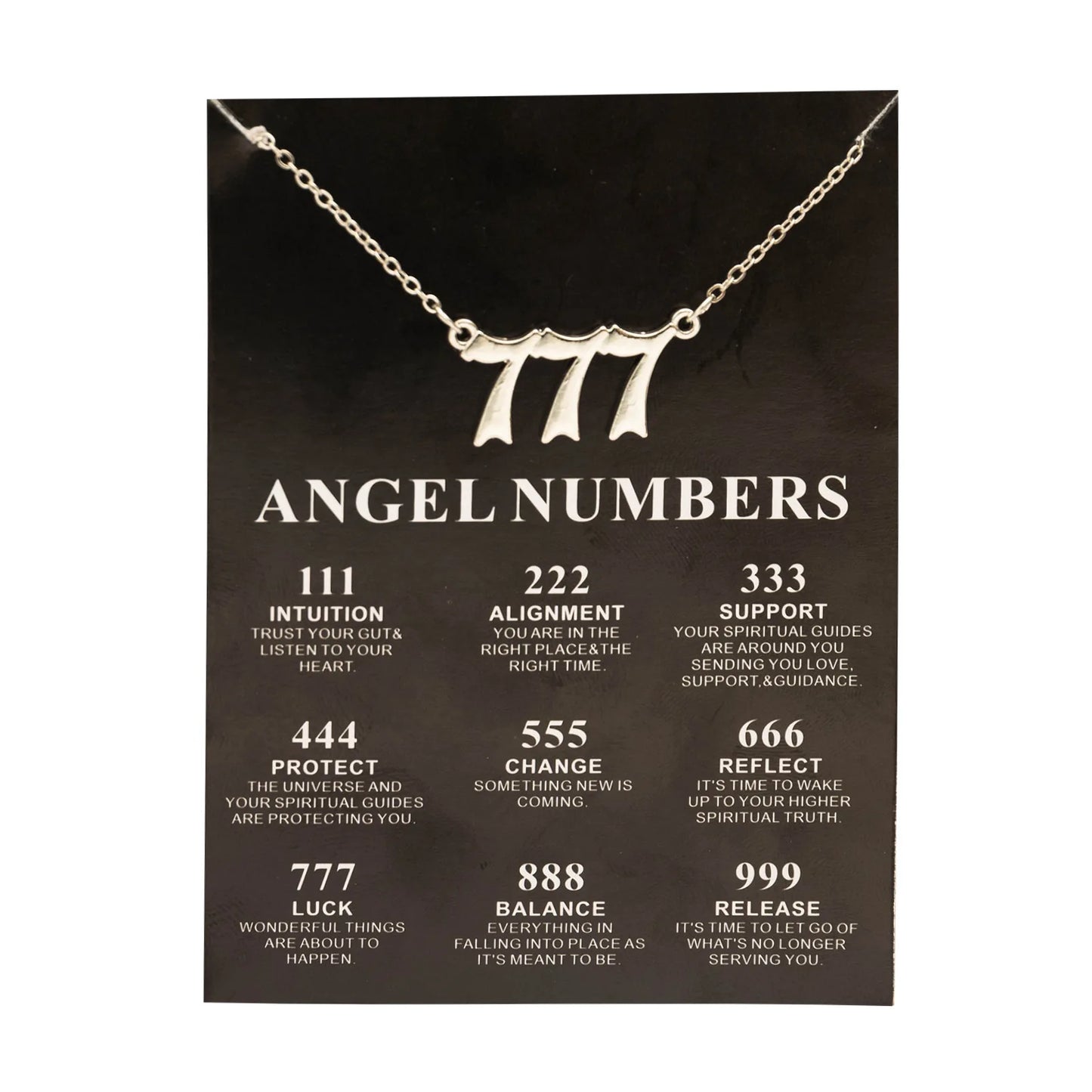 666 Necklace Fashion Jewelry Alloy Gold Color Lucky Angel Numbers Wish 777 Pendant Necklace for Women Girl Gift Birthday Neck - Premium necklace from Lizard Vigilante - Just $16.66! Shop now at Lizard Vigilante