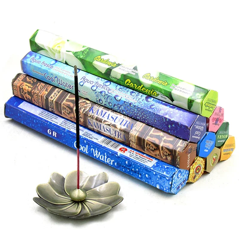 India Sandalwood Incense Sticks – Aromatherapy with Lavender, Sage, Palo Santo, and Rose Scents - Premium incense from dsers - Just $14.88! Shop now at Lizard Vigilante