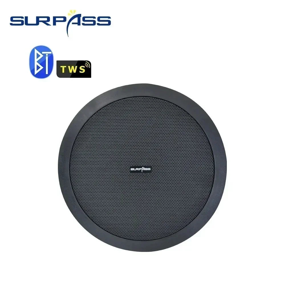 10W Bluetooth Ceiling Speaker with 6-Inch Full-Range Driver – Built-In Digital Class D Amplifier for Immersive Home Audio - Premium bluetooth speaker from Lizard Vigilante - Just $81.99! Shop now at Lizard Vigilante